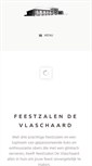 Mobile Screenshot of feestzalen-vlaschaard.be