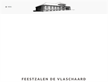 Tablet Screenshot of feestzalen-vlaschaard.be
